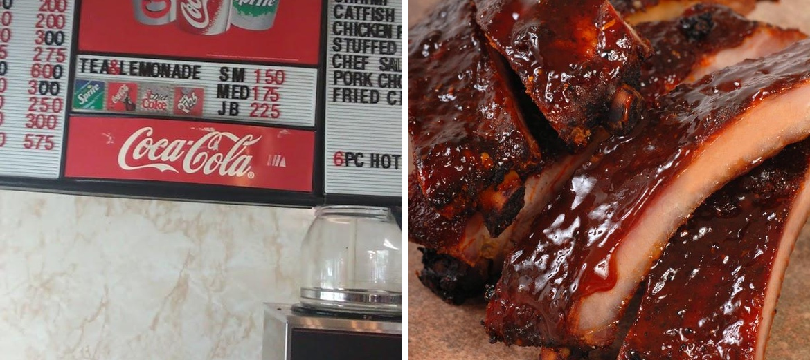 Stinson's Bar-B-Que Menu
